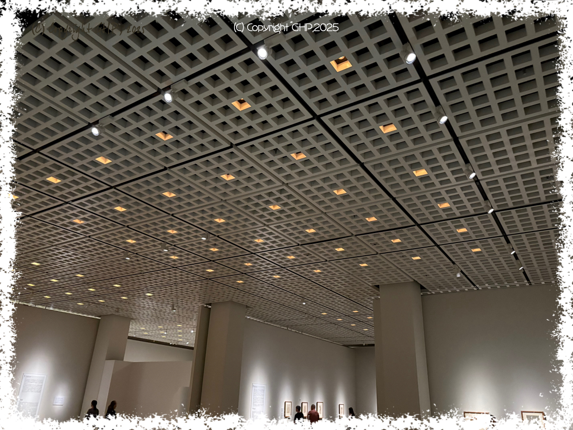 場内の風景。たしかに暗め。